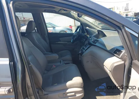 2013 Honda Odyssey Ex-L from USA, damaged, VIN 5FNRL5H65DB014505